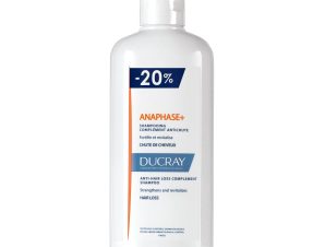 Ducray Anaphase+ Anti-Hair Loss Supplement Shampoo Δυναμωτικό – Συμπληρωματικό Σαμπουάν Κατά της Τριχόπτωσης που Χαρίζει Όγκο 400ml σε Ειδική Τιμή