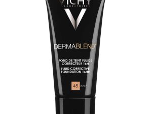 Vichy Dermablend Fdt Correcteur Fluide Spf35 Διορθωτικό Make-Up με Λεπτόρρευστη Υφή 30ml – 45 Gold