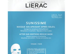 Lierac Sunissime After Sun Soothing Rescue Mask Μάσκα Προσώπου με Άμεση Καταπραϋντική Δράση για Μετά τον Ήλιο 18ml