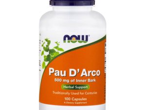 Now Foods Pau D’Arco 500mg Συμπλήρωμα Διατροφής για την Ενίσχυση του Ανοσοποιητικού & την Υγιή Εντερική Χλωρίδα 100 Caps
