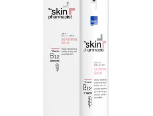 The Skin Pharmacist Sensitive Skin Vitamin B12 Cream Κρέμα Προσώπου Βαθιάς Ενυδάτωσης για Πολύ Ξηρό & Ευαίσθητο Δέρμα 50ml